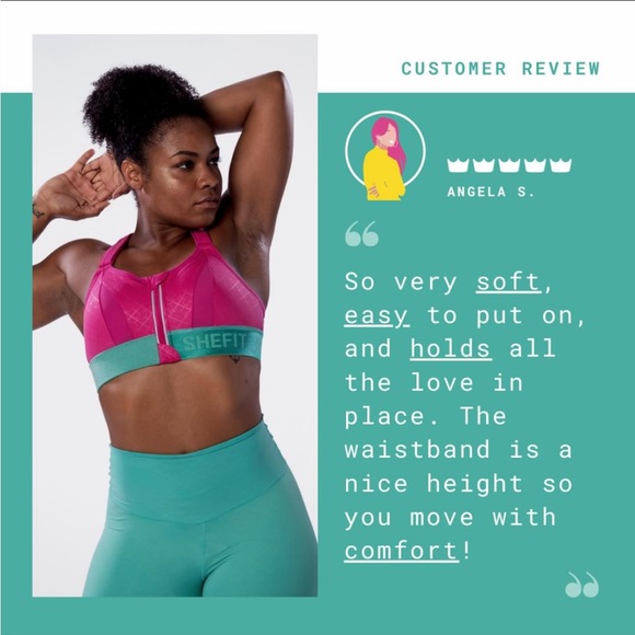 SheFit - Boss Legging in Fierce - Limited Edition - Size Small - Picture 5 of 7